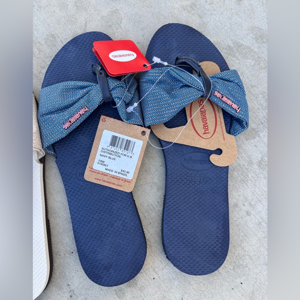 Havaianas Women's Dark Blue Sandals